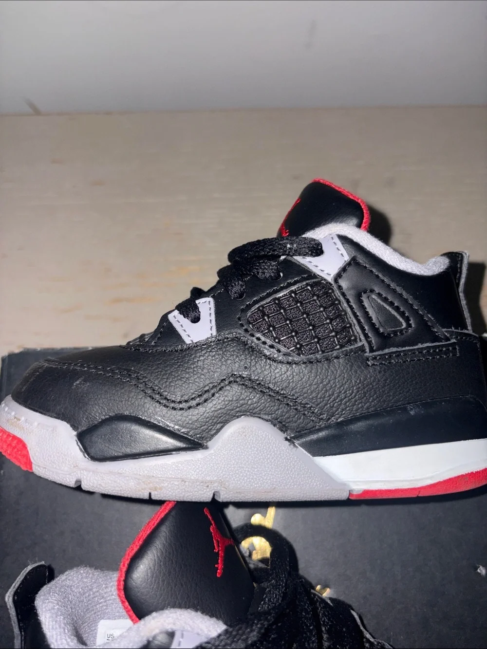 Jordan 4 Bred Reimagined Toddler